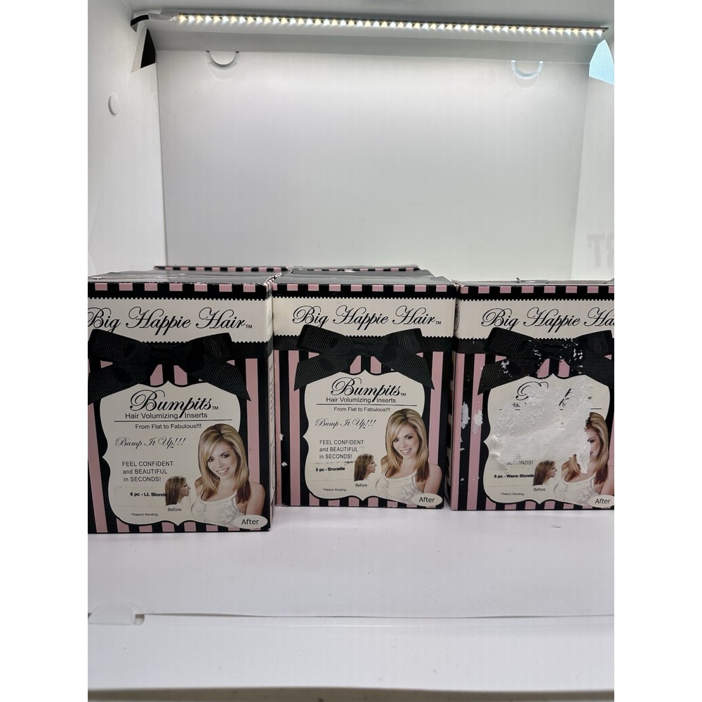 New Bumpits Hair Volumizing Leave-In Inserts 5 Piece Warm Blonde‎